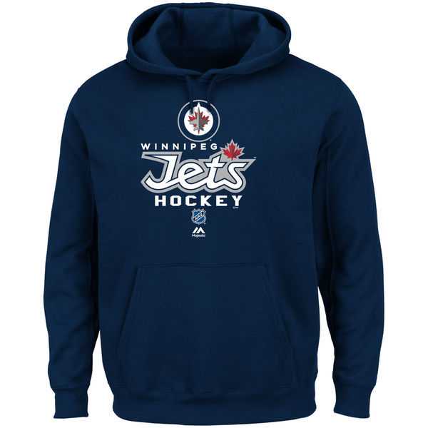 Men's Winnipeg Jets Critical Victory Pullover Hoodie Sweatshirt - Navy Blue,We sell and wholesale Men's Winnipeg Jets Critical Victory Pullover Hoodie Sweatshirt - Navy Blue on line form chian!